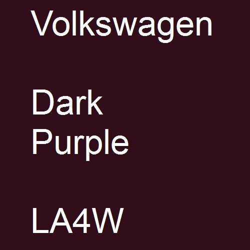 Volkswagen, Dark Purple, LA4W.